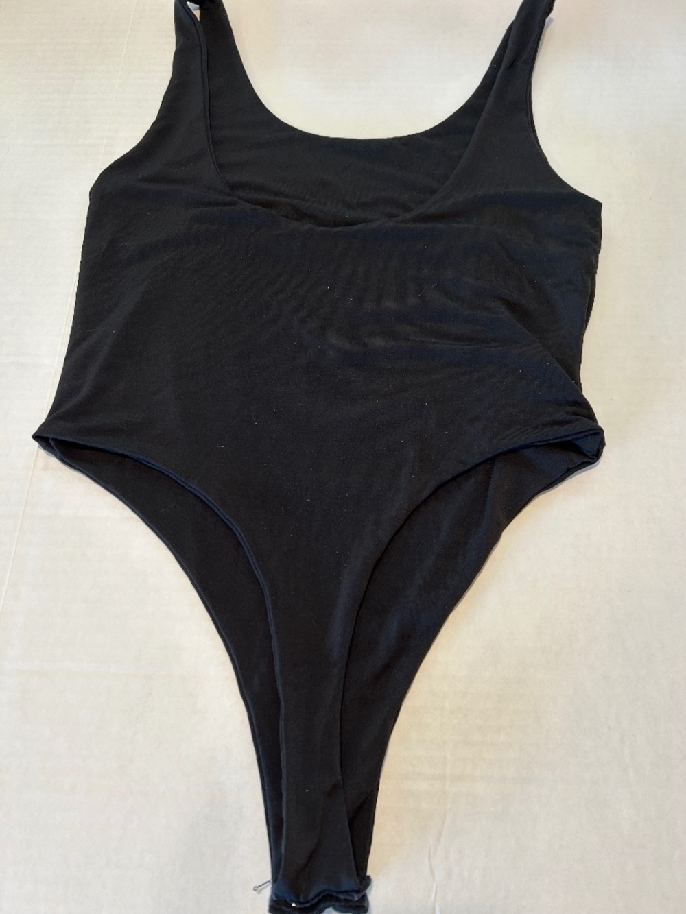 Mind Code Black One Piece Bodysuit, L